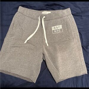 Abercrombie and Fitch Gray Men's Shorts